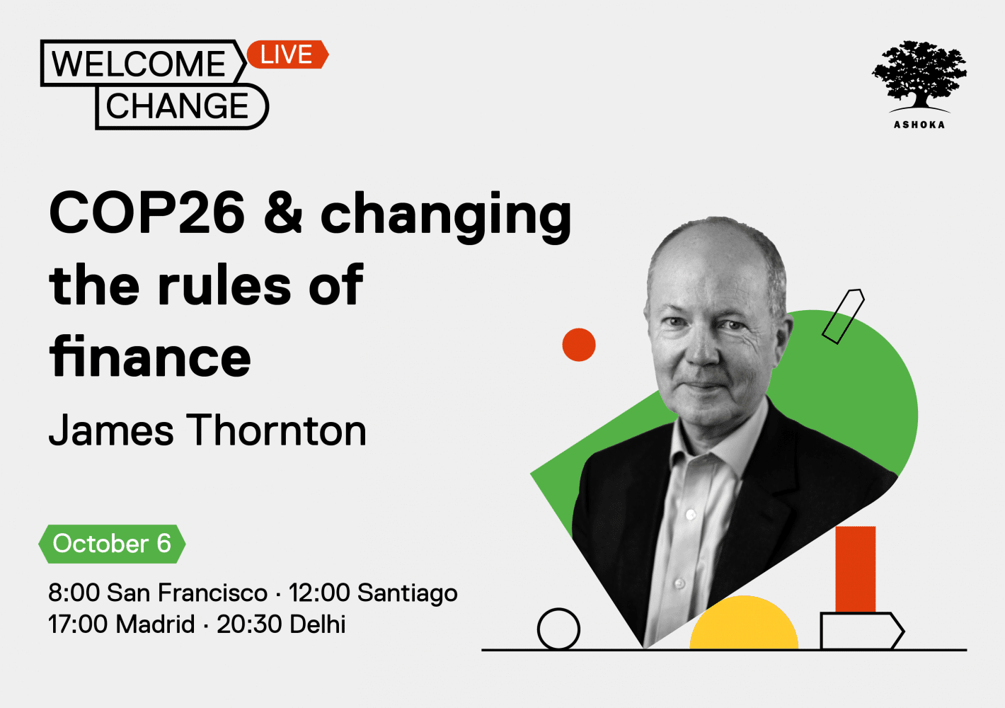 Wednesday News Series COP26 & changing the rules o Ashoka